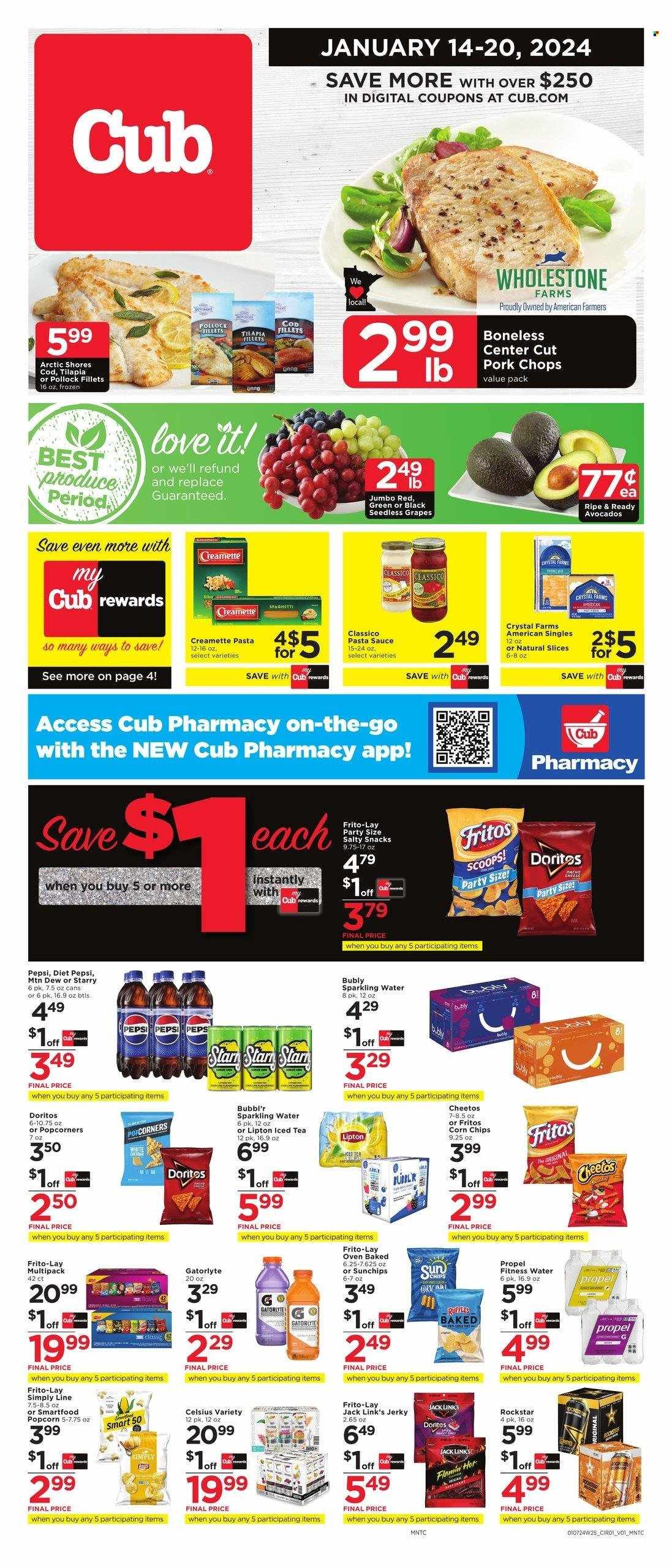 Cub Foods ad - 01/14/2024 - 01/20/2024. Page 1