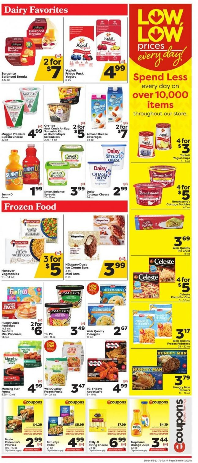 Weis ad - 01/11/2024 - 01/17/2024. Page 4