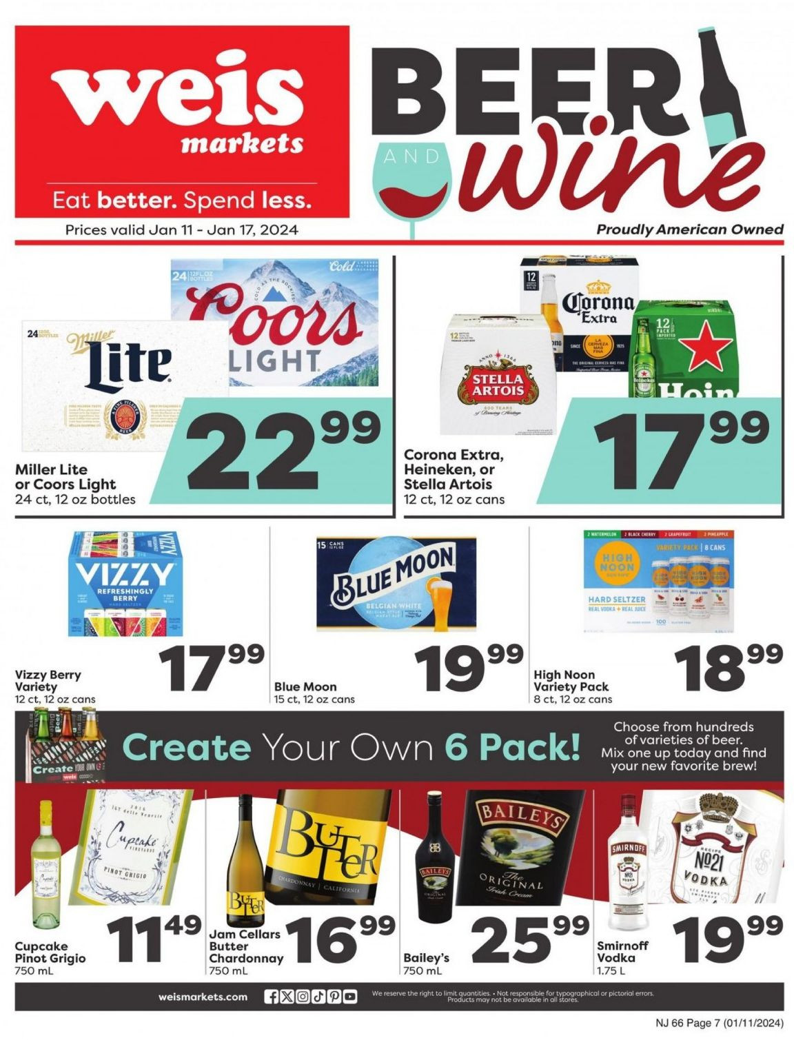 Weis ad - 01/11/2024 - 01/17/2024. Page 7