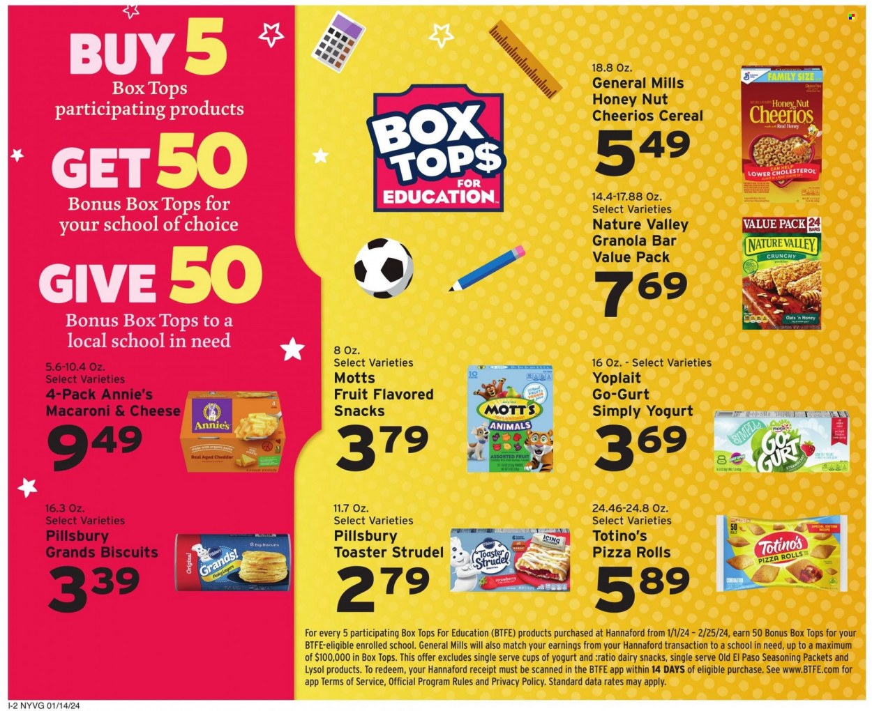 Hannaford ad - 01/14/2024 - 01/20/2024. Page 10