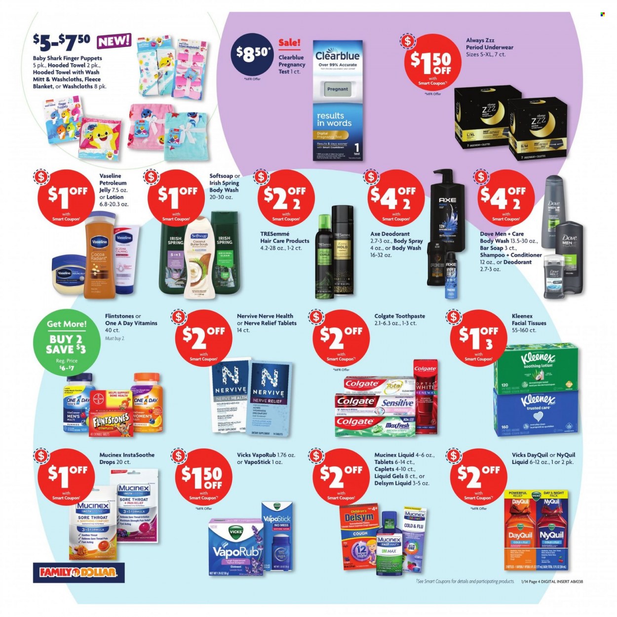 Family Dollar ad - 01/14/2024 - 01/20/2024. Page 4