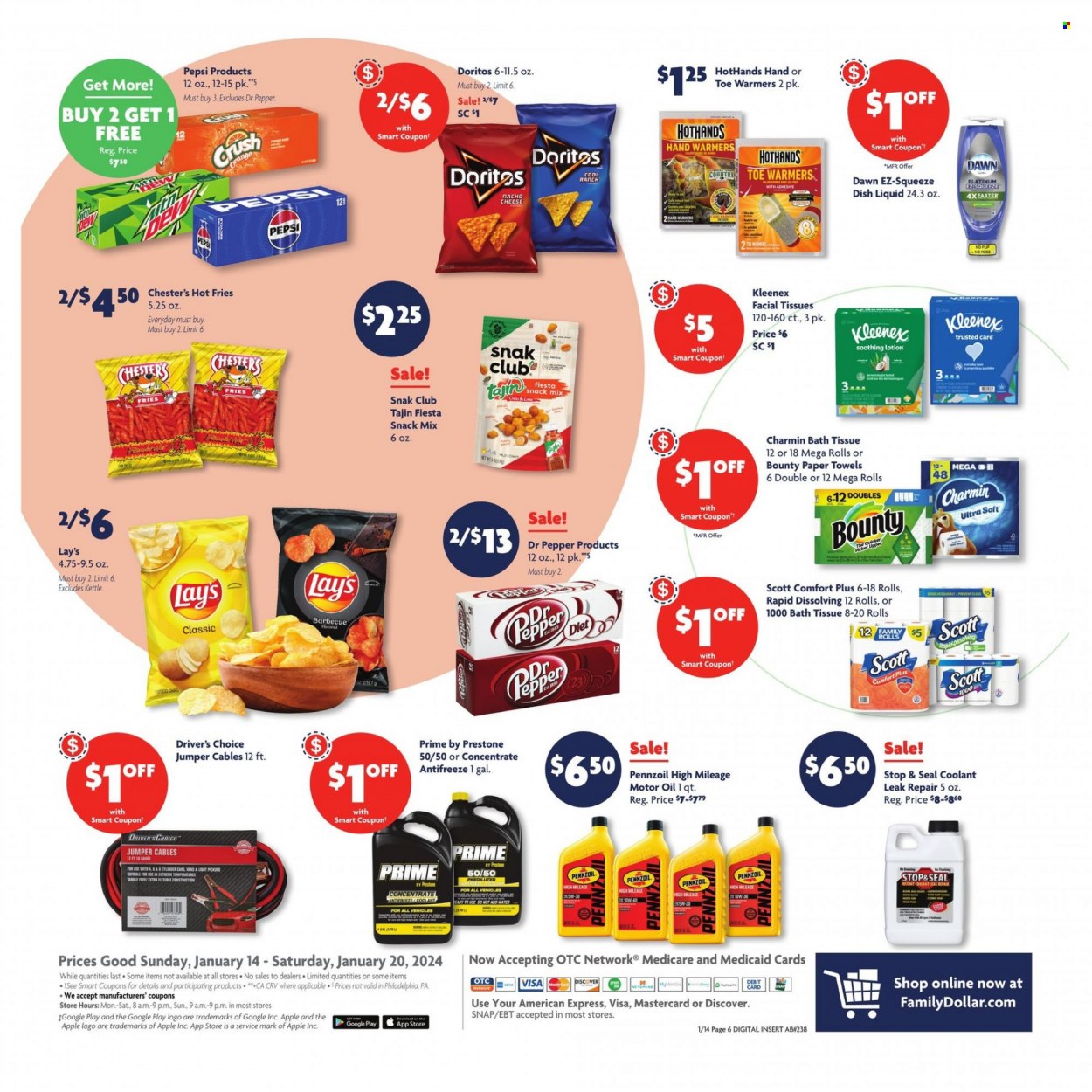 Family Dollar ad - 01/14/2024 - 01/20/2024. Page 7