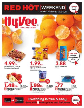 Hy-Vee Flyer - 01/15/2024 - 01/21/2024.
