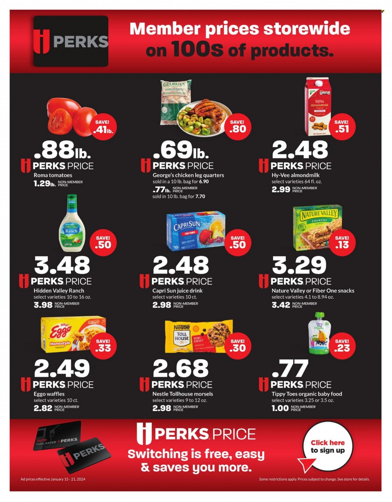 Hy-Vee ad - 01/15/2024 - 01/21/2024. Page 2