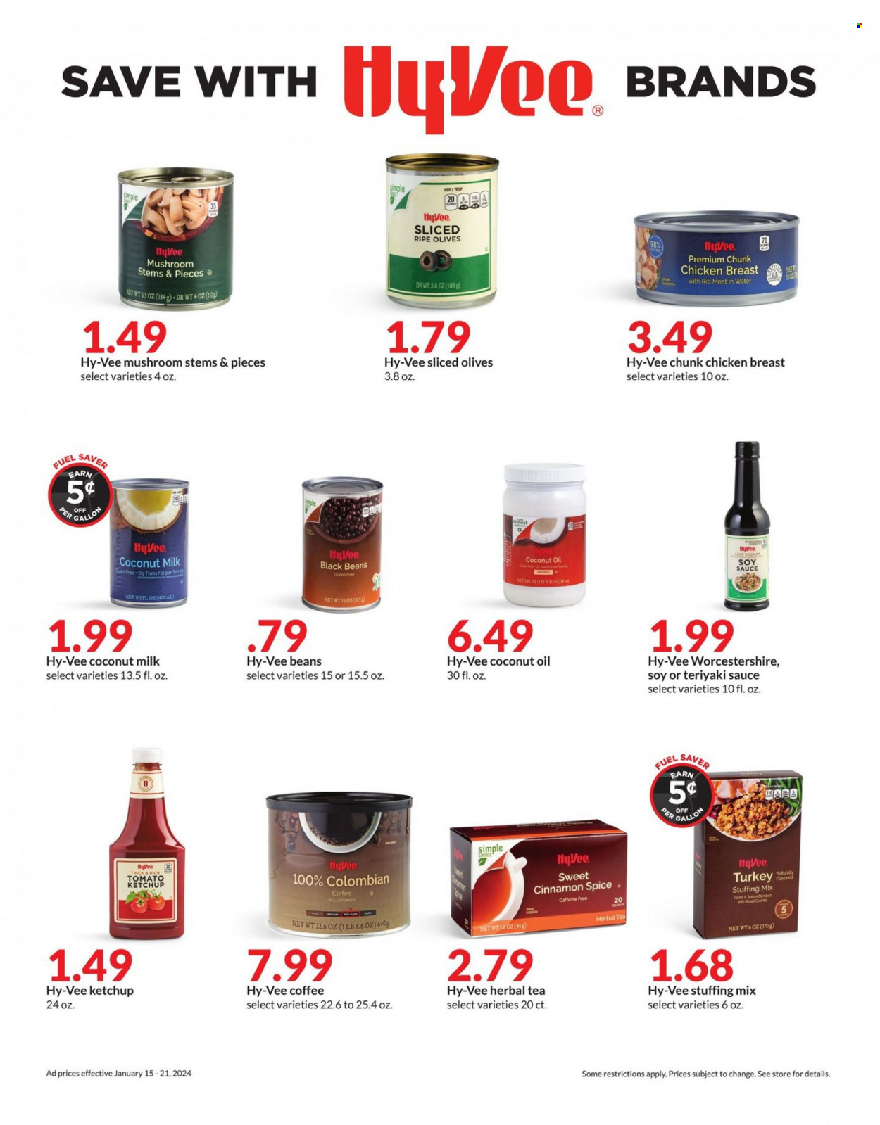 Hy-Vee ad - 01/15/2024 - 01/21/2024. Page 5