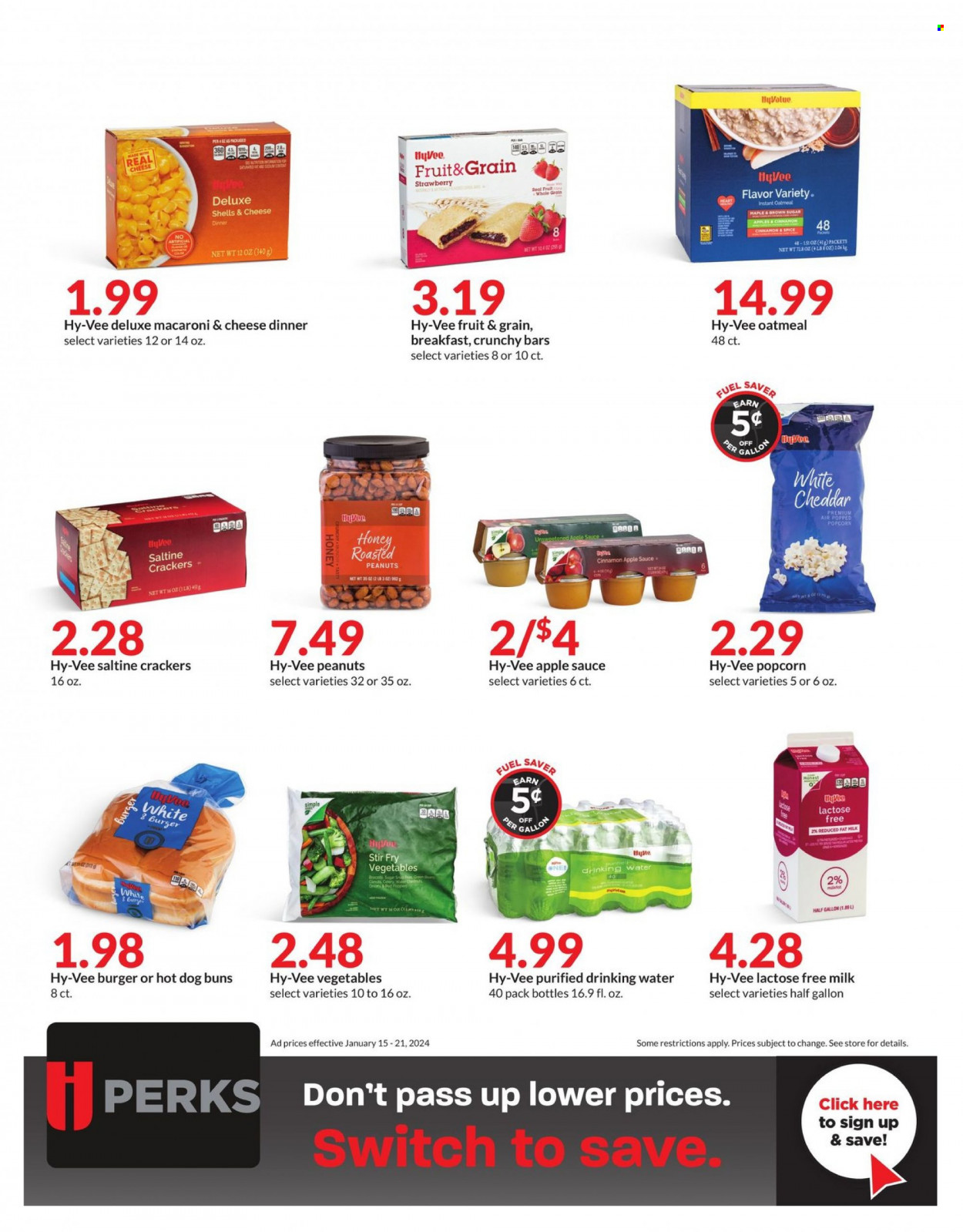 Hy-Vee ad - 01/15/2024 - 01/21/2024. Page 6