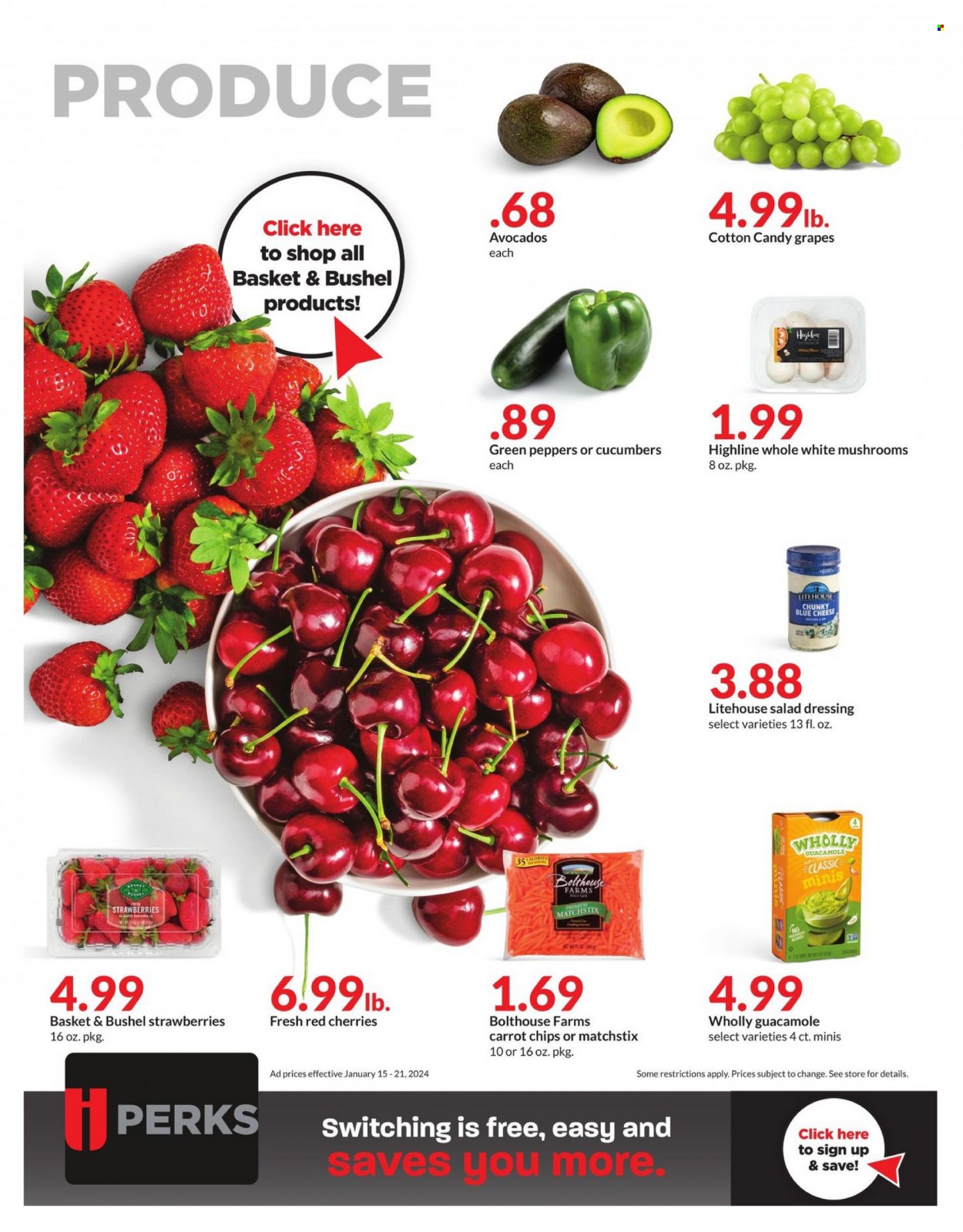 Hy-Vee ad - 01/15/2024 - 01/21/2024. Page 8