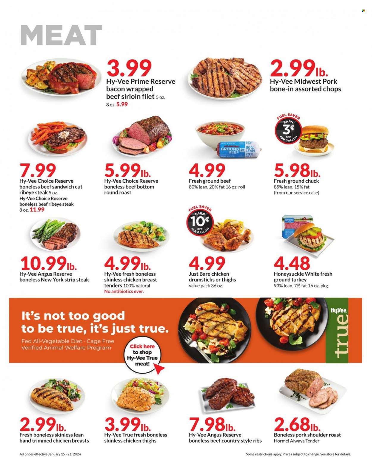 Hy-Vee ad - 01/15/2024 - 01/21/2024. Page 9