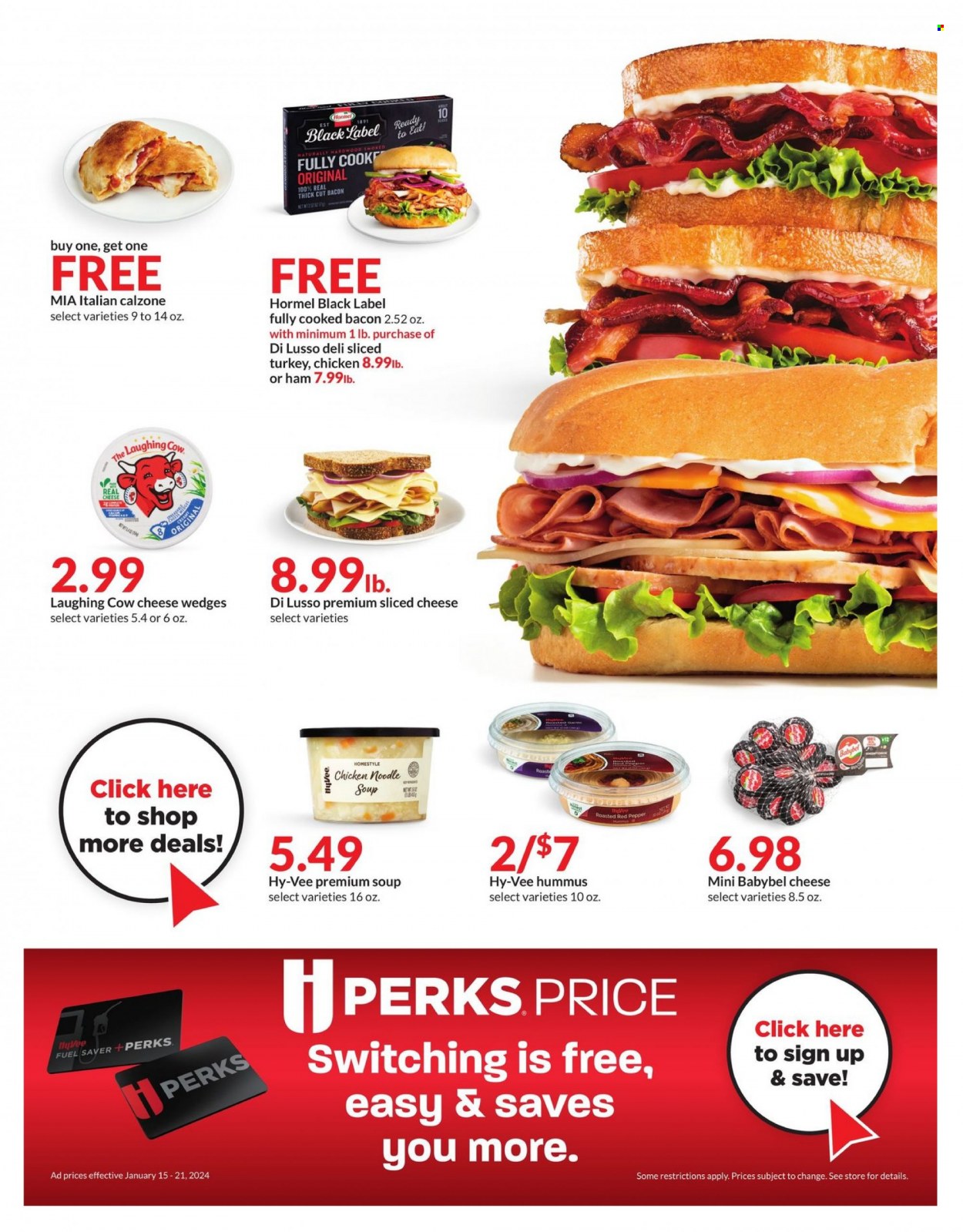 Hy-Vee ad - 01/15/2024 - 01/21/2024. Page 12