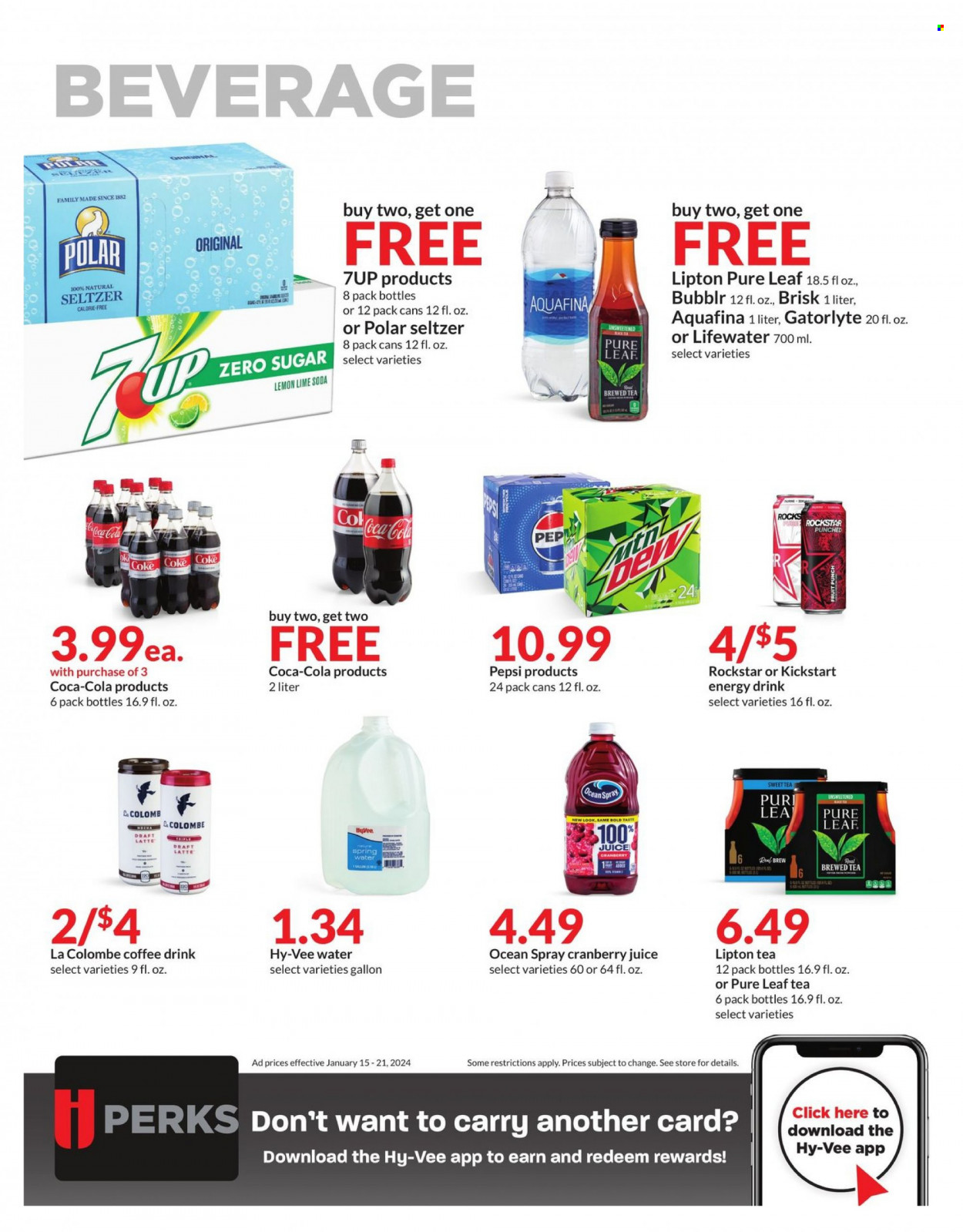 Hy-Vee ad - 01/15/2024 - 01/21/2024. Page 16