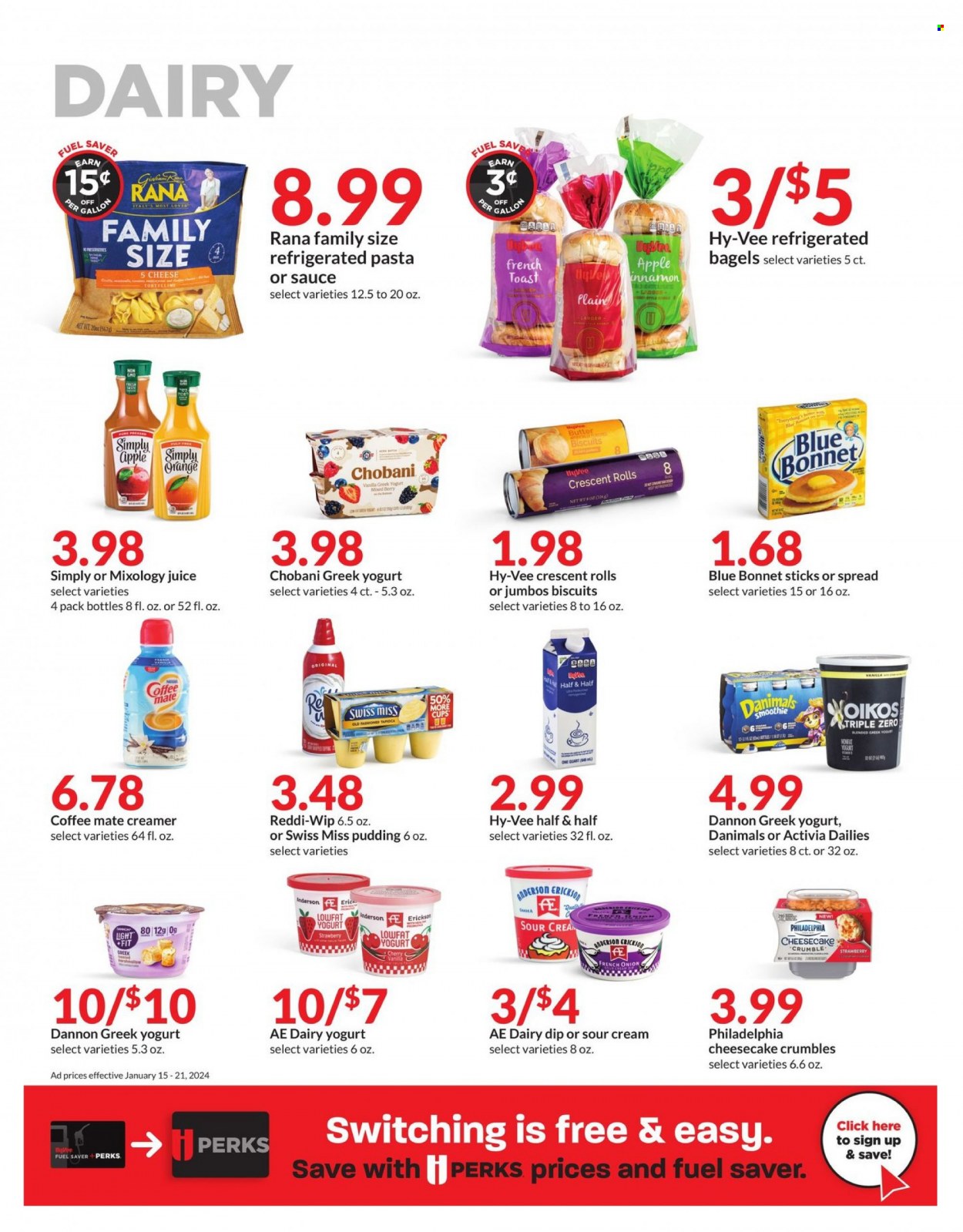 Hy-Vee ad - 01/15/2024 - 01/21/2024. Page 17