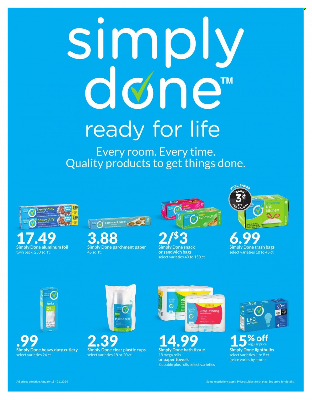 Hy-Vee ad - 01/15/2024 - 01/21/2024. Page 25