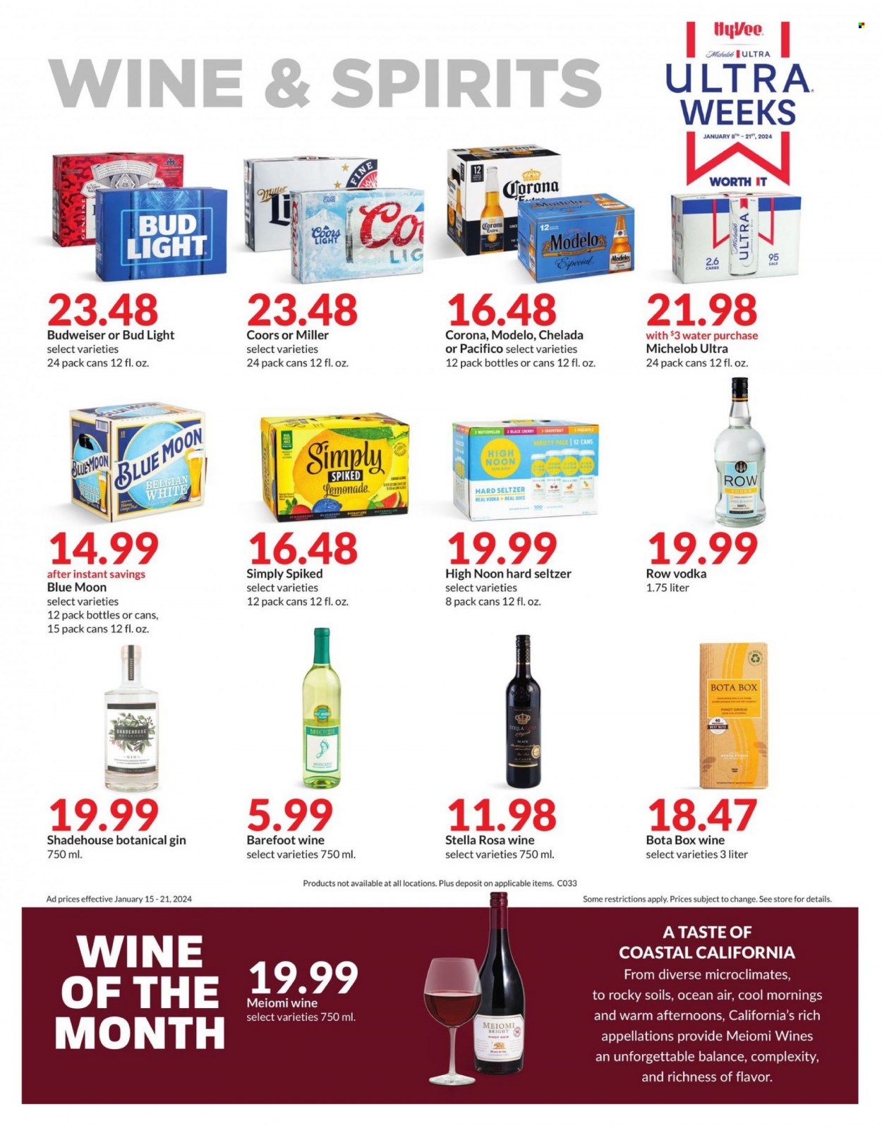 Hy-Vee ad - 01/15/2024 - 01/21/2024. Page 27