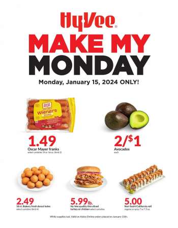 Hy-Vee Flyer - 01/15/2024 - 01/15/2024.