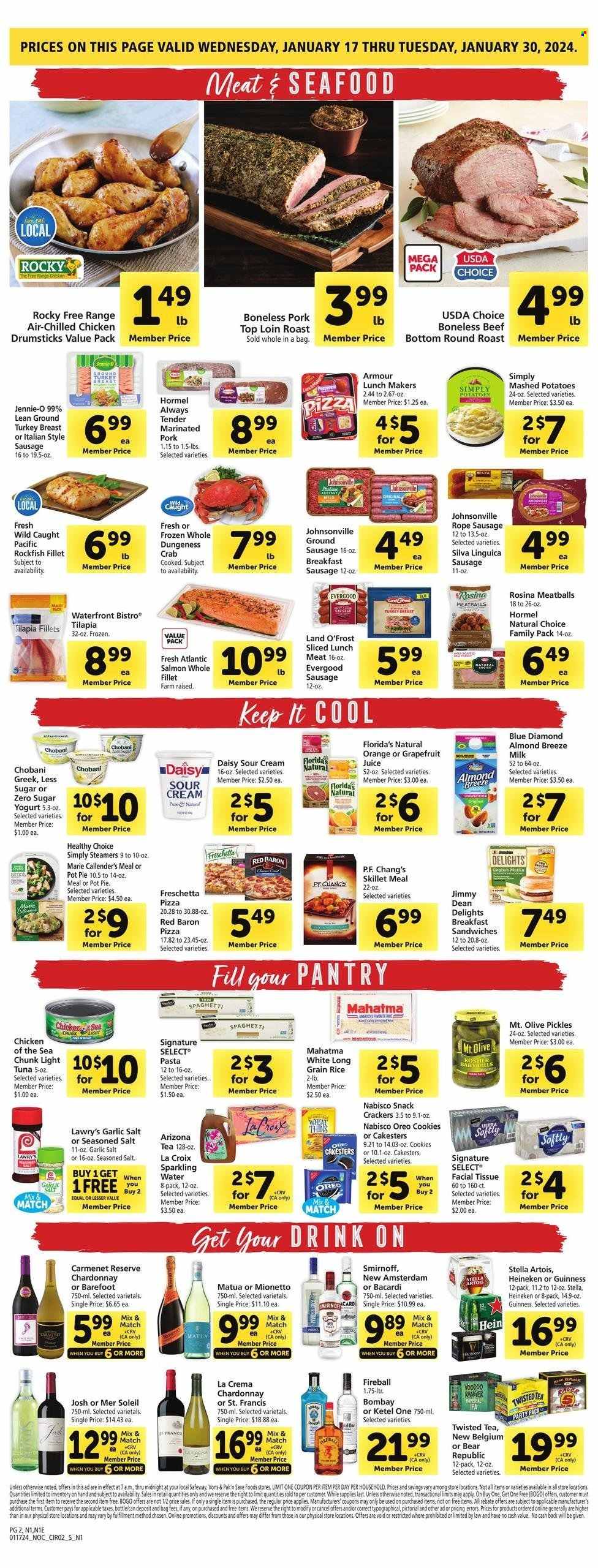 Safeway ad - 01/17/2024 - 01/23/2024. Page 2