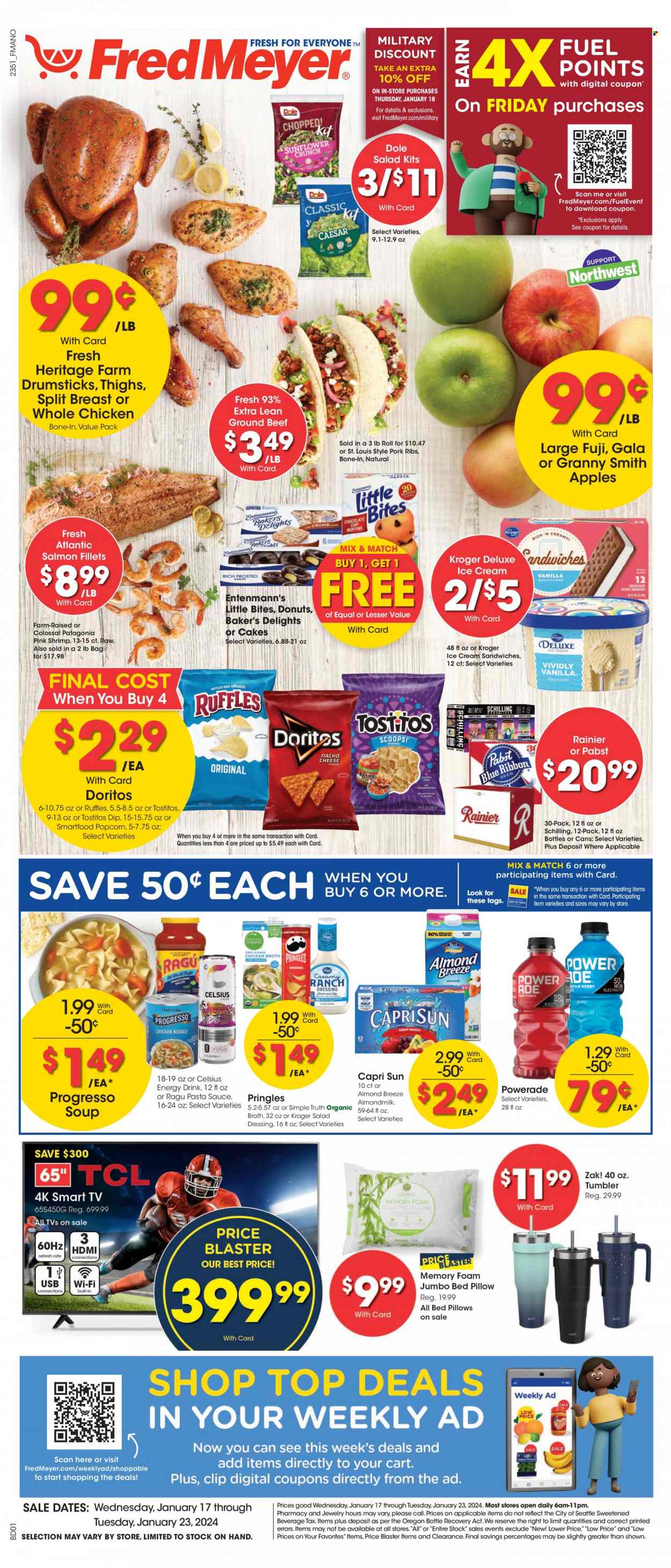 Fred Meyer ad - 01/17/2024 - 01/23/2024. Page 1