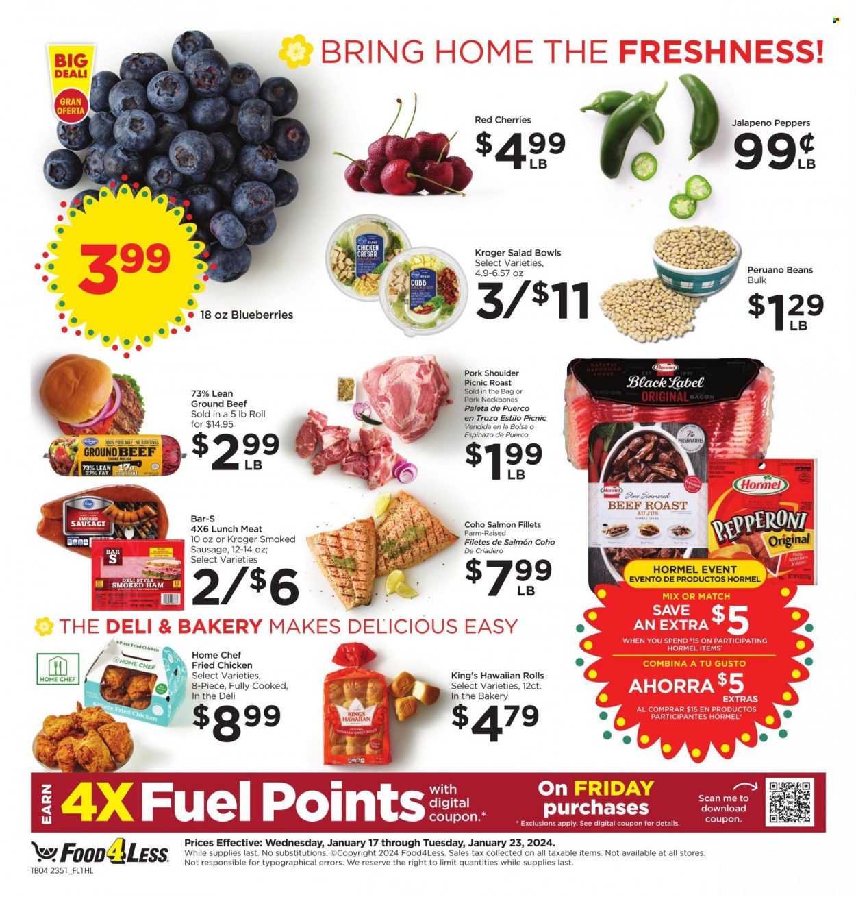 Food 4 Less ad - 01/17/2024 - 01/23/2024. Page 5
