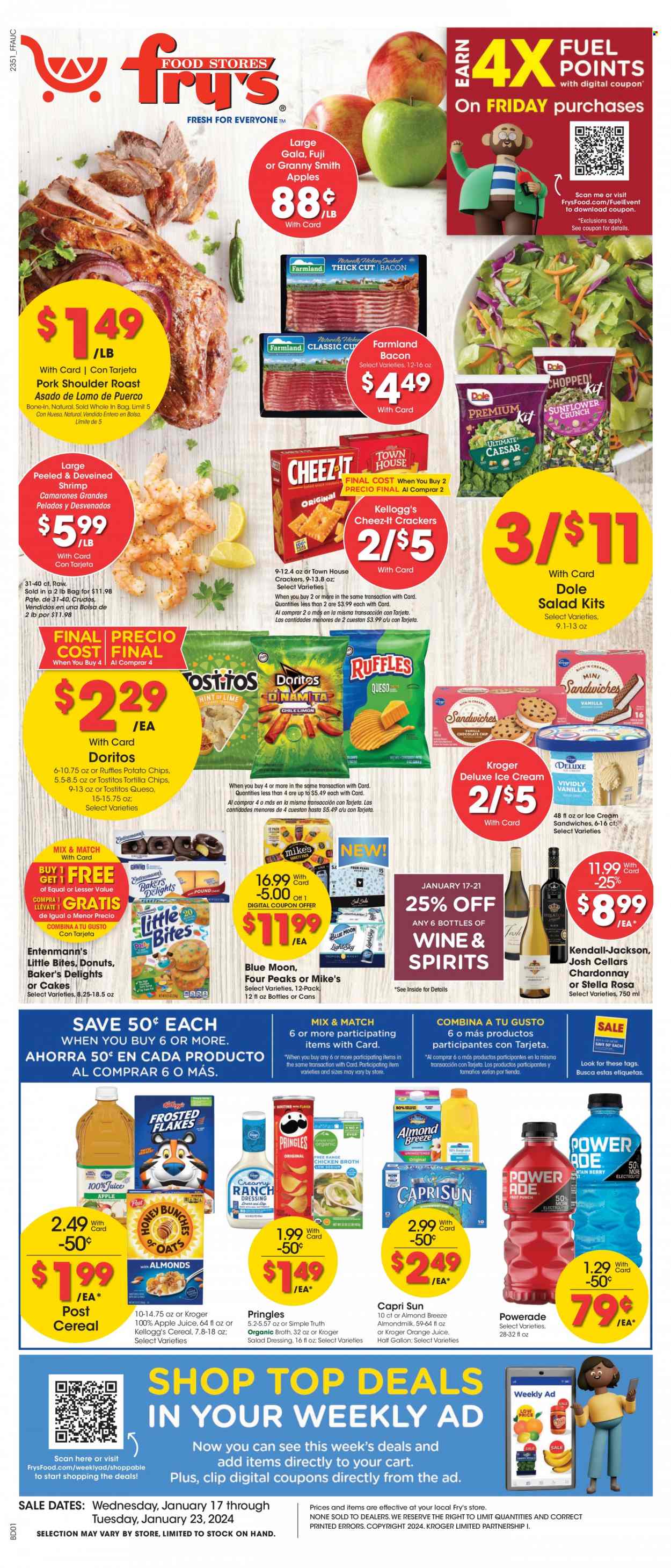Fry’s ad - 01/17/2024 - 01/23/2024. Page 1