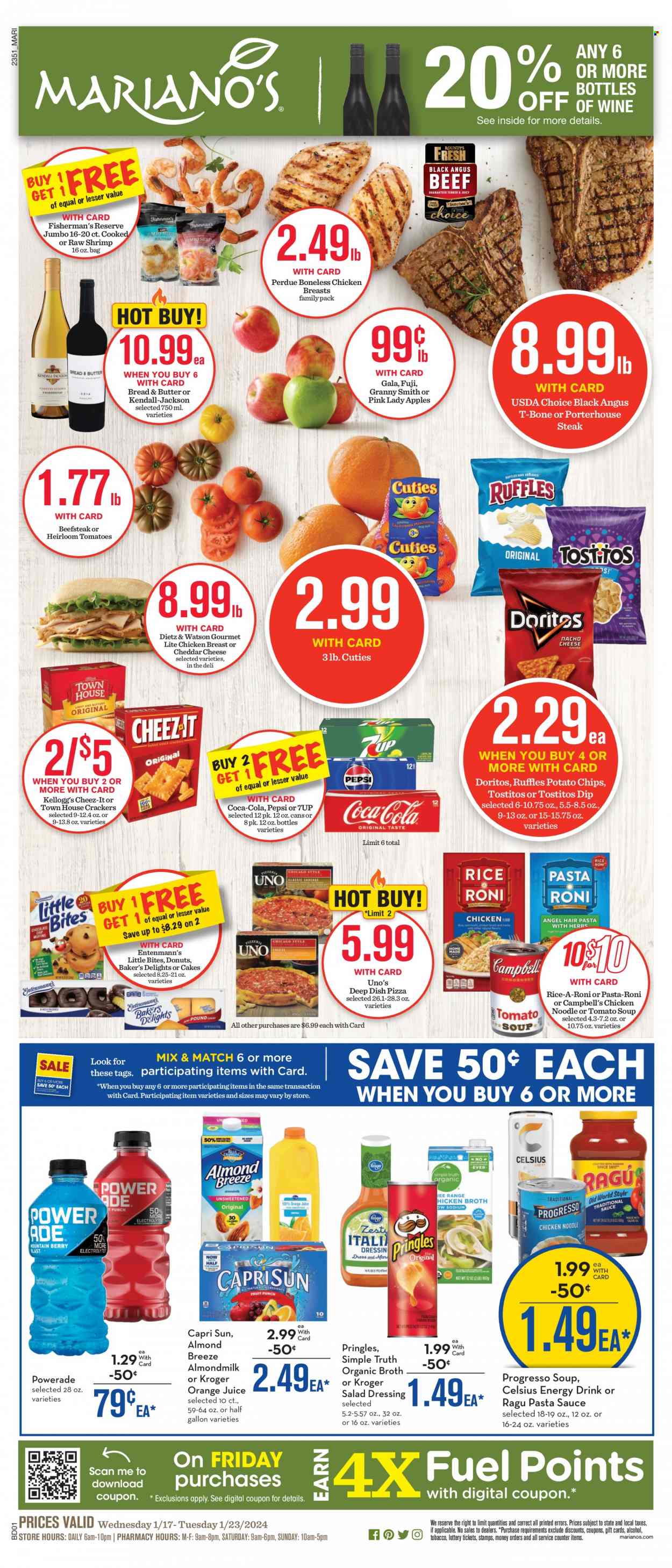 Mariano’s ad - 01/17/2024 - 01/23/2024. Page 1