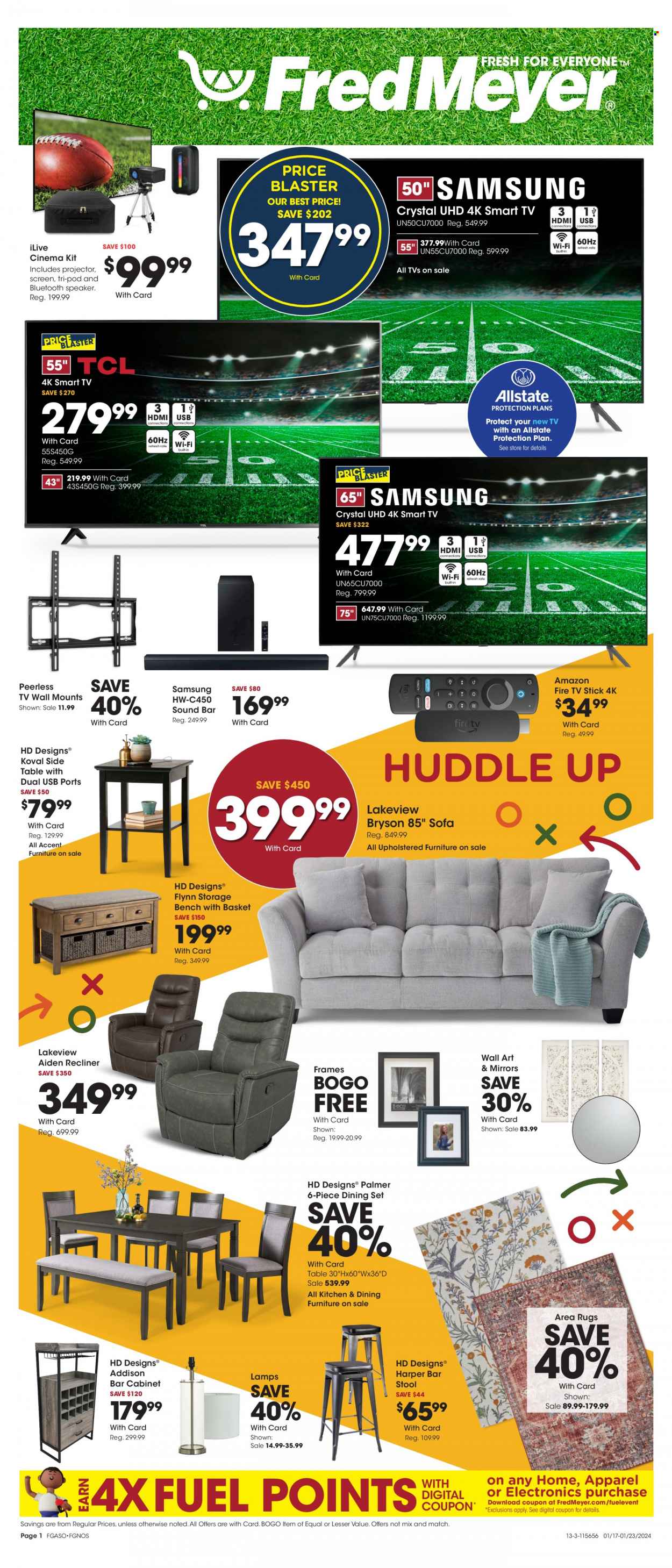 Fred Meyer ad - 01/17/2024 - 01/23/2024. Page 1