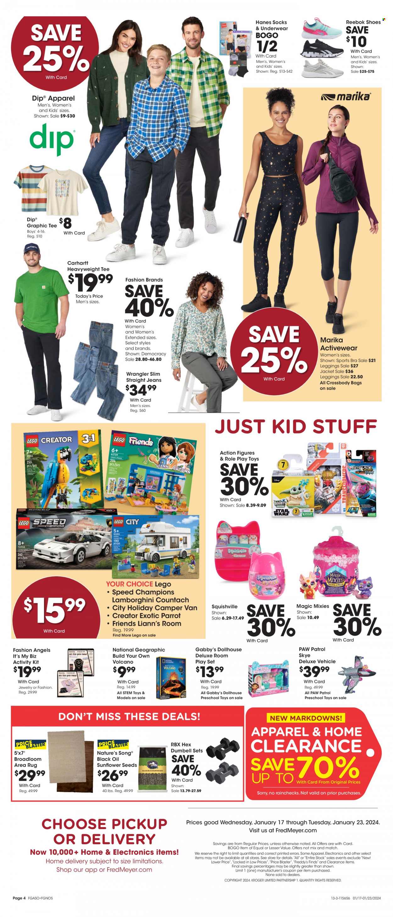 Fred Meyer ad - 01/17/2024 - 01/23/2024. Page 4