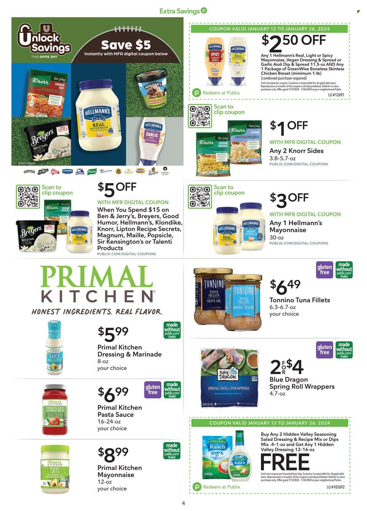 Publix ad - 01/13/2024 - 01/26/2024. Page 4