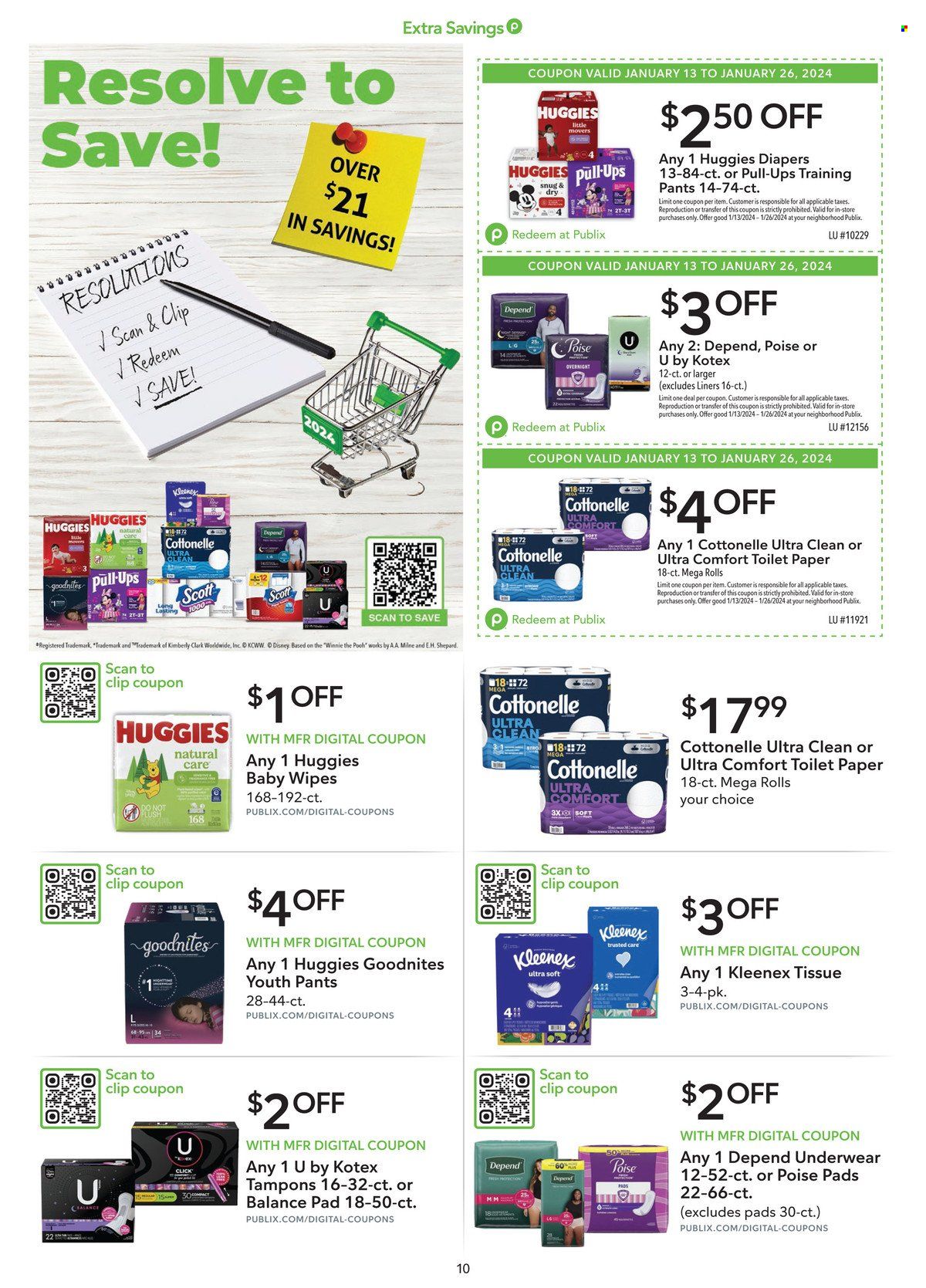 Publix ad - 01/13/2024 - 01/26/2024. Page 10