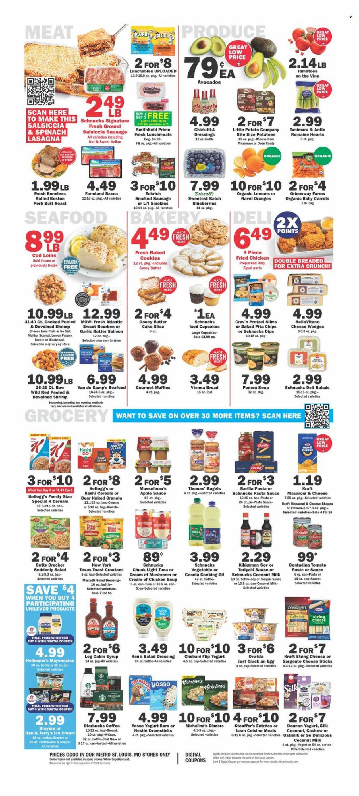 Schnucks ad - 01/17/2024 - 01/23/2024. Page 4