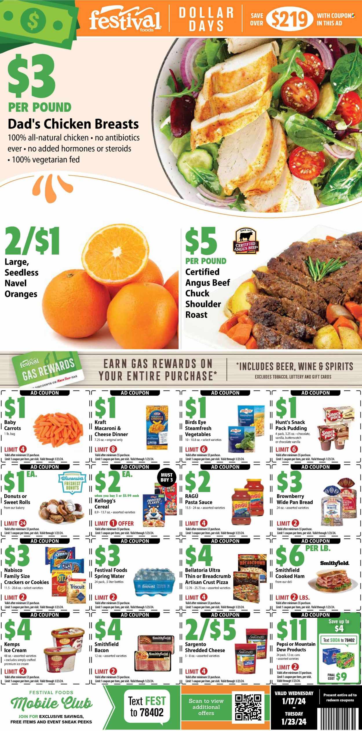 Festival Foods ad - 01/17/2024 - 01/23/2024. Page 1