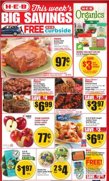 H-E-B Flyer - 01/17/2024 - 01/23/2024.