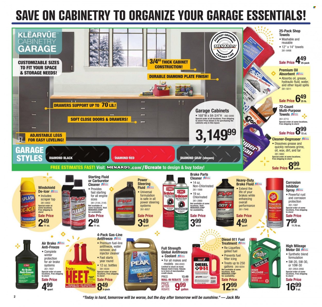 Menards ad - 01/15/2024 - 01/21/2024. Page 4