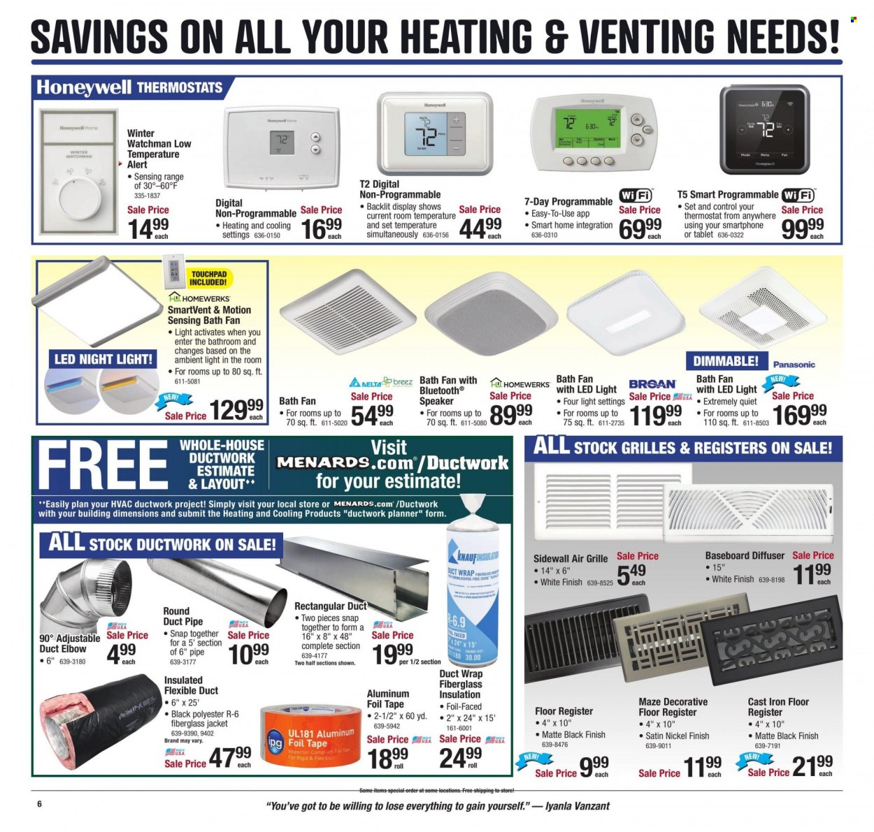 Menards ad - 01/15/2024 - 01/21/2024. Page 11