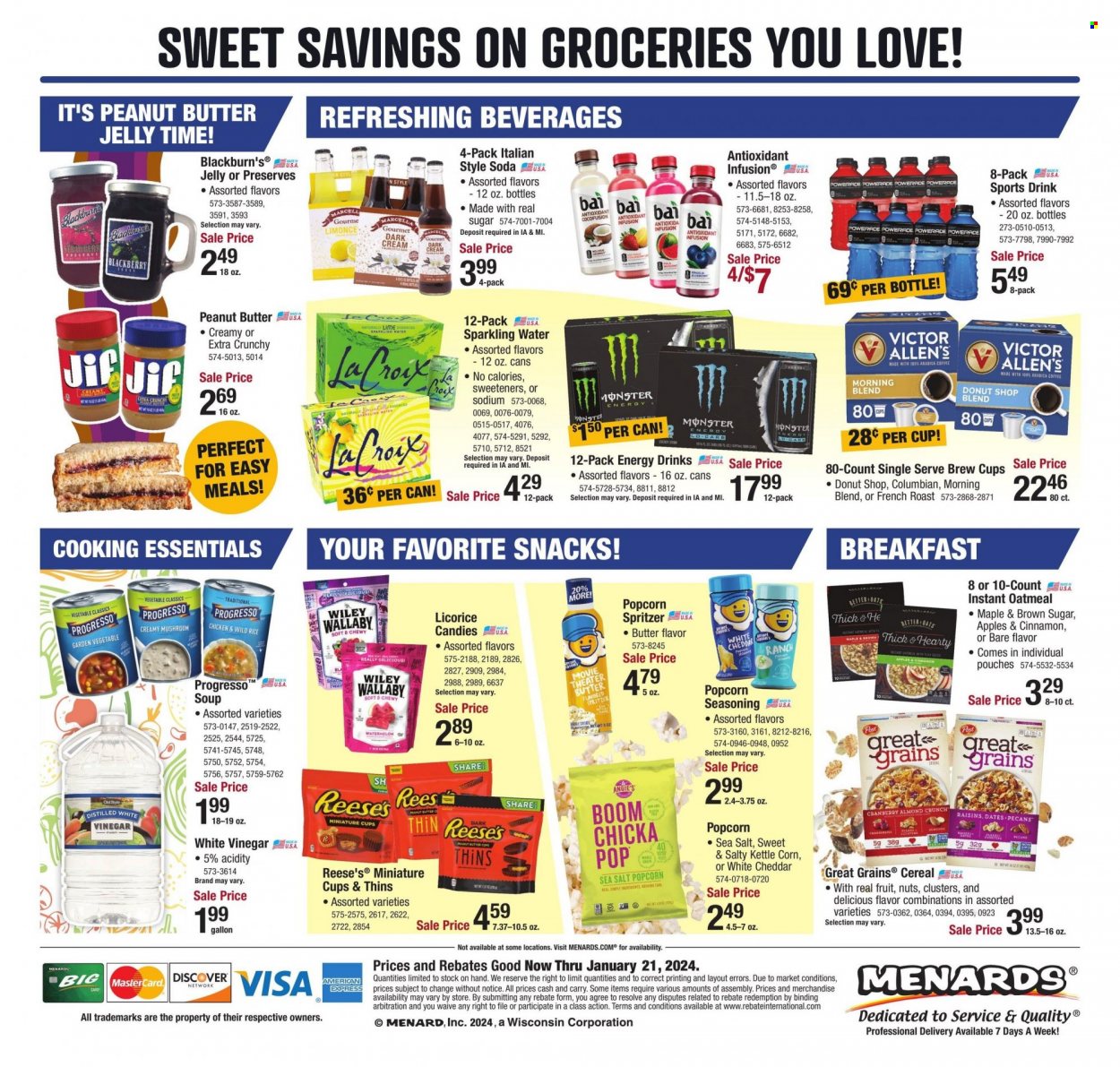 Menards ad - 01/15/2024 - 01/21/2024. Page 21