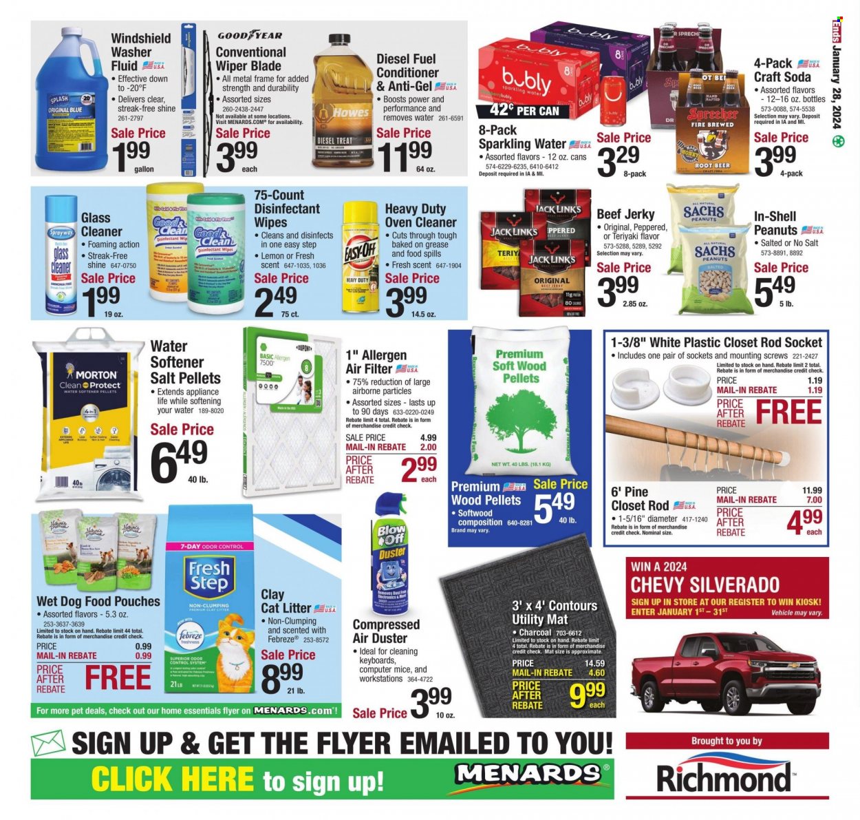Menards ad - 01/18/2024 - 01/28/2024. Page 23
