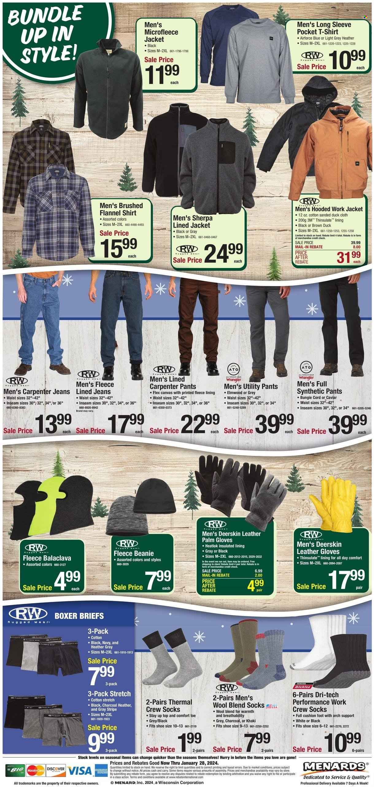 Menards ad - 01/18/2024 - 01/28/2024. Page 2