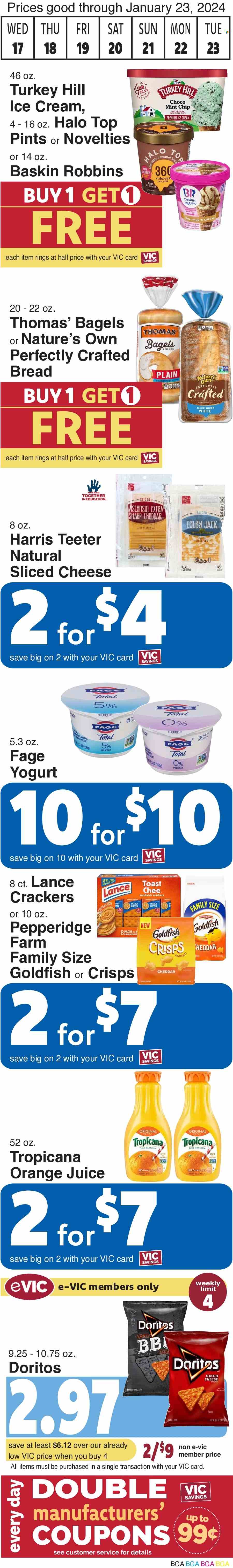Harris Teeter ad - 01/17/2024 - 01/23/2024. Page 15