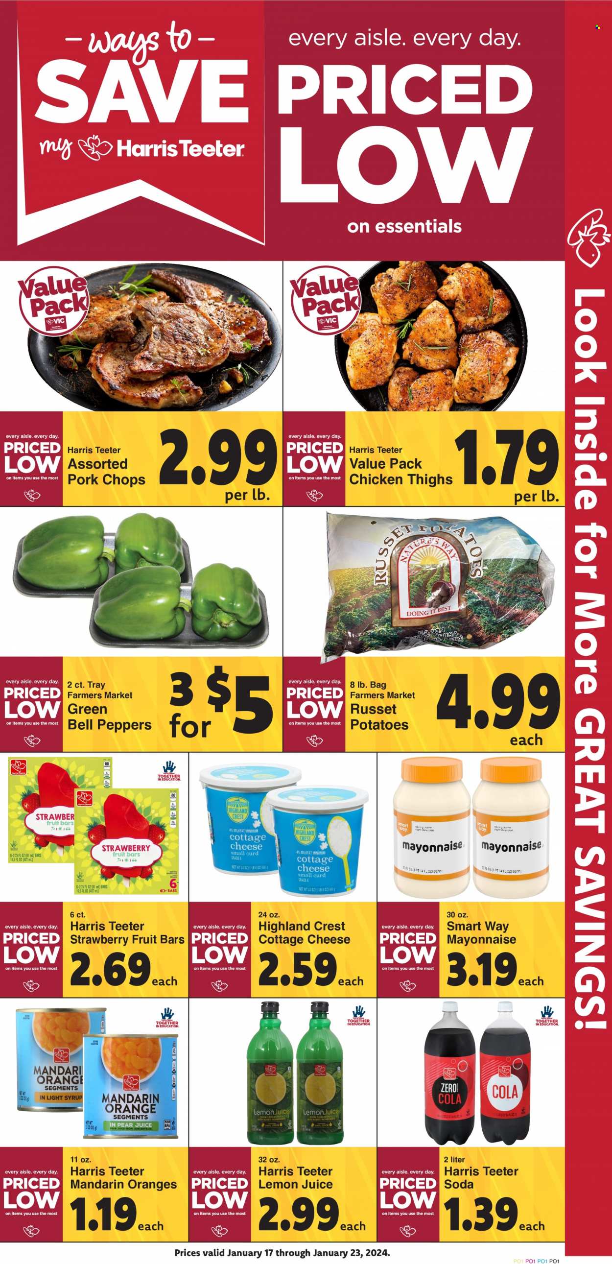 Harris Teeter ad - 01/17/2024 - 01/23/2024. Page 5