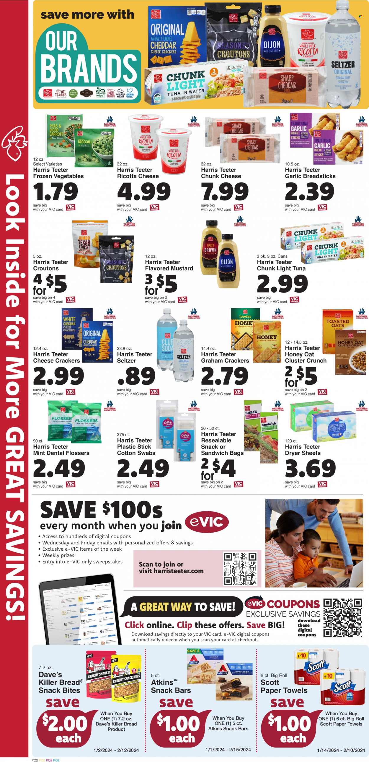 Harris Teeter ad - 01/17/2024 - 01/23/2024. Page 6