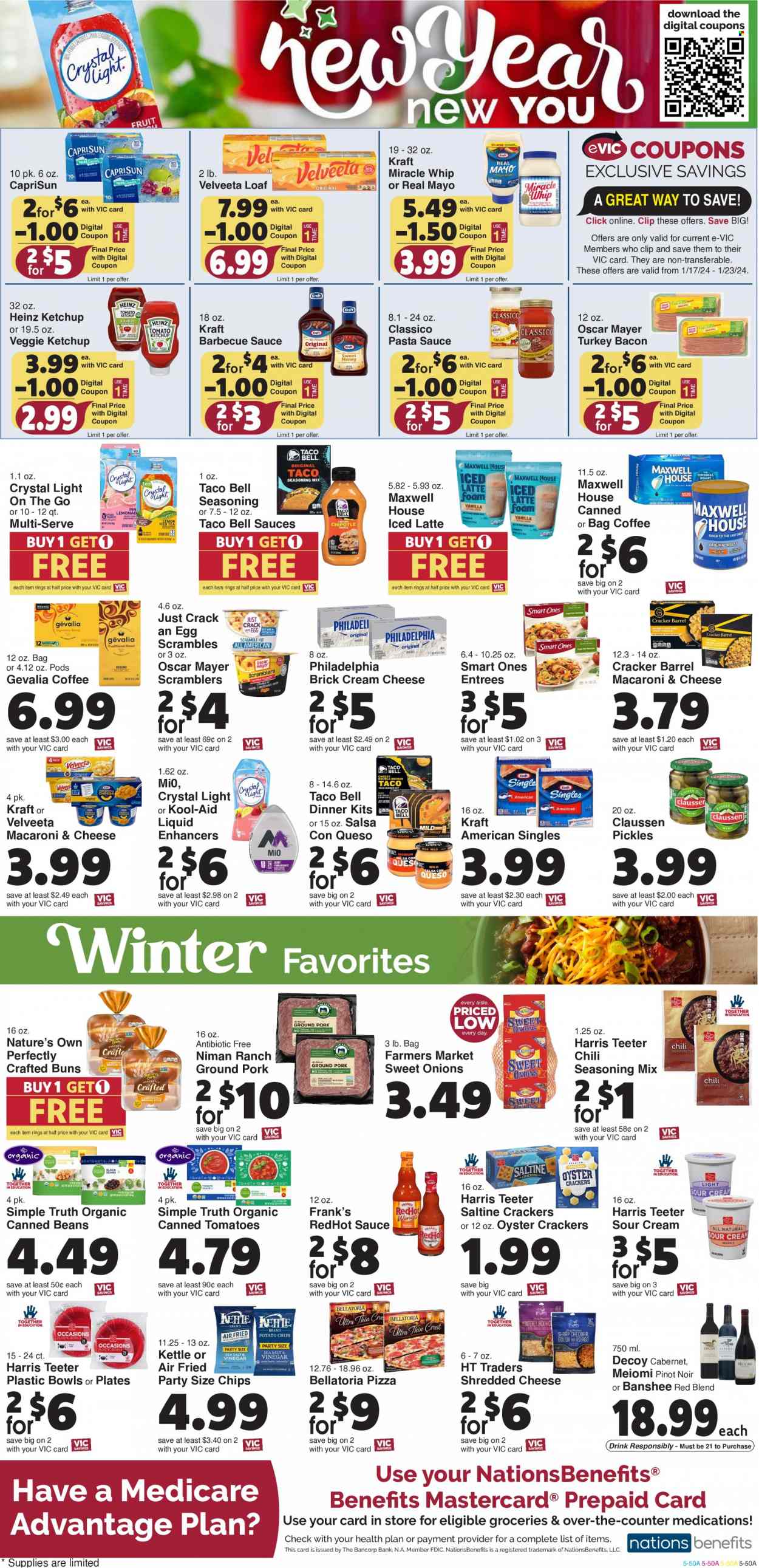 Harris Teeter ad - 01/17/2024 - 01/23/2024. Page 7