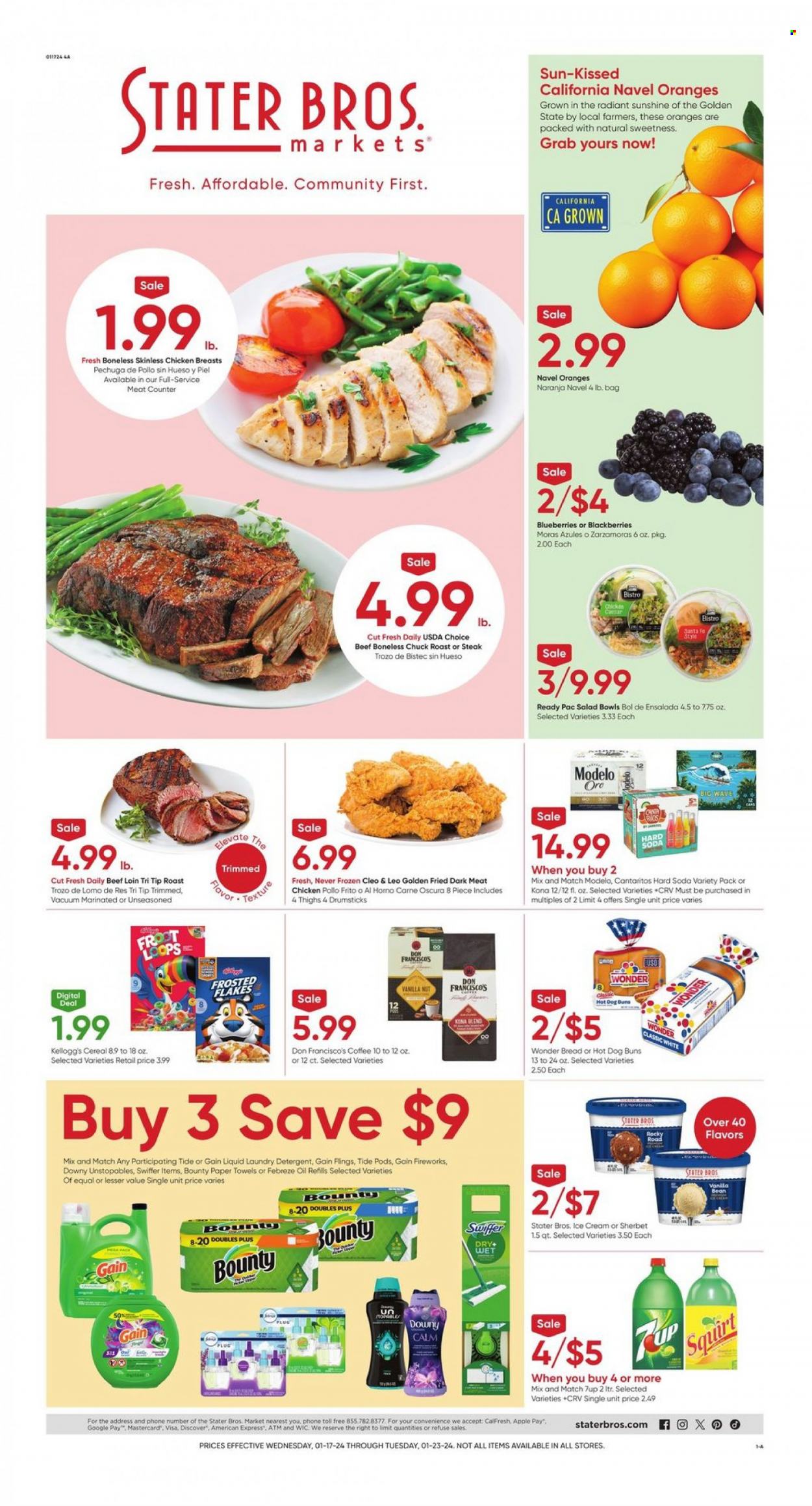 Stater Bros. ad - 01/17/2024 - 01/23/2024. Page 1