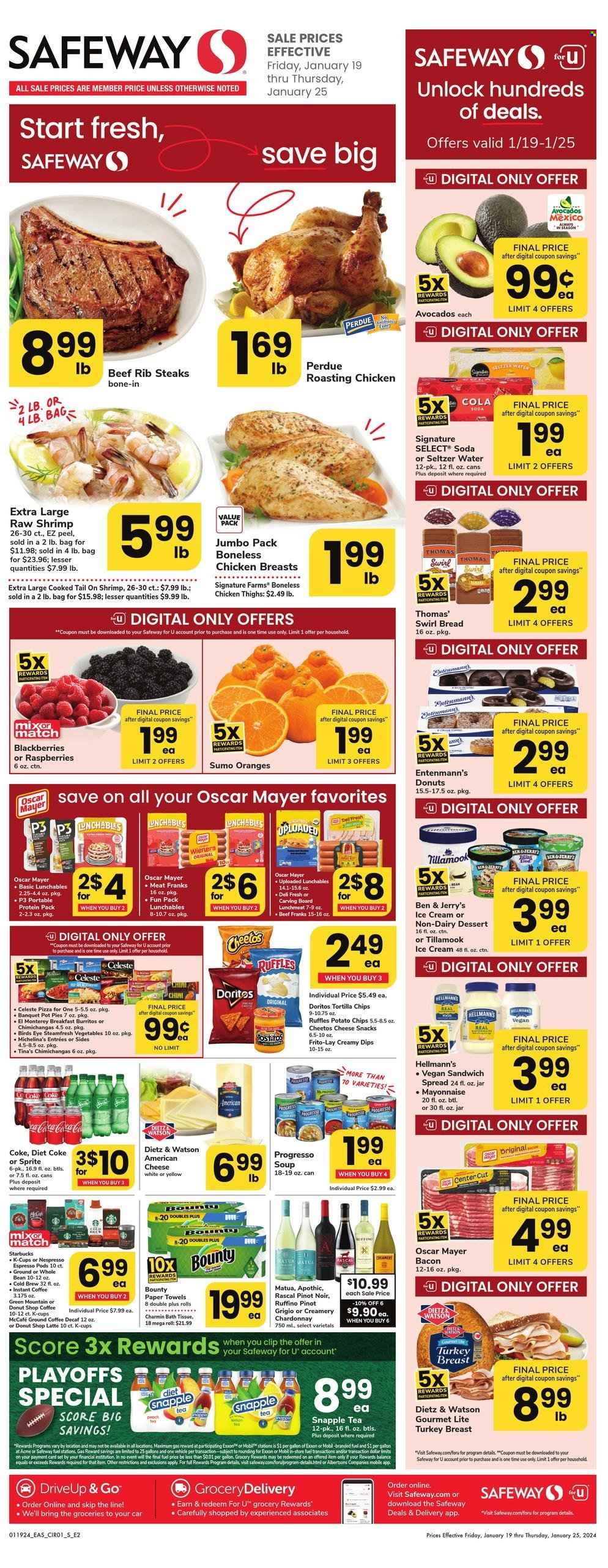 Safeway ad - 01/19/2024 - 01/25/2024. Page 1