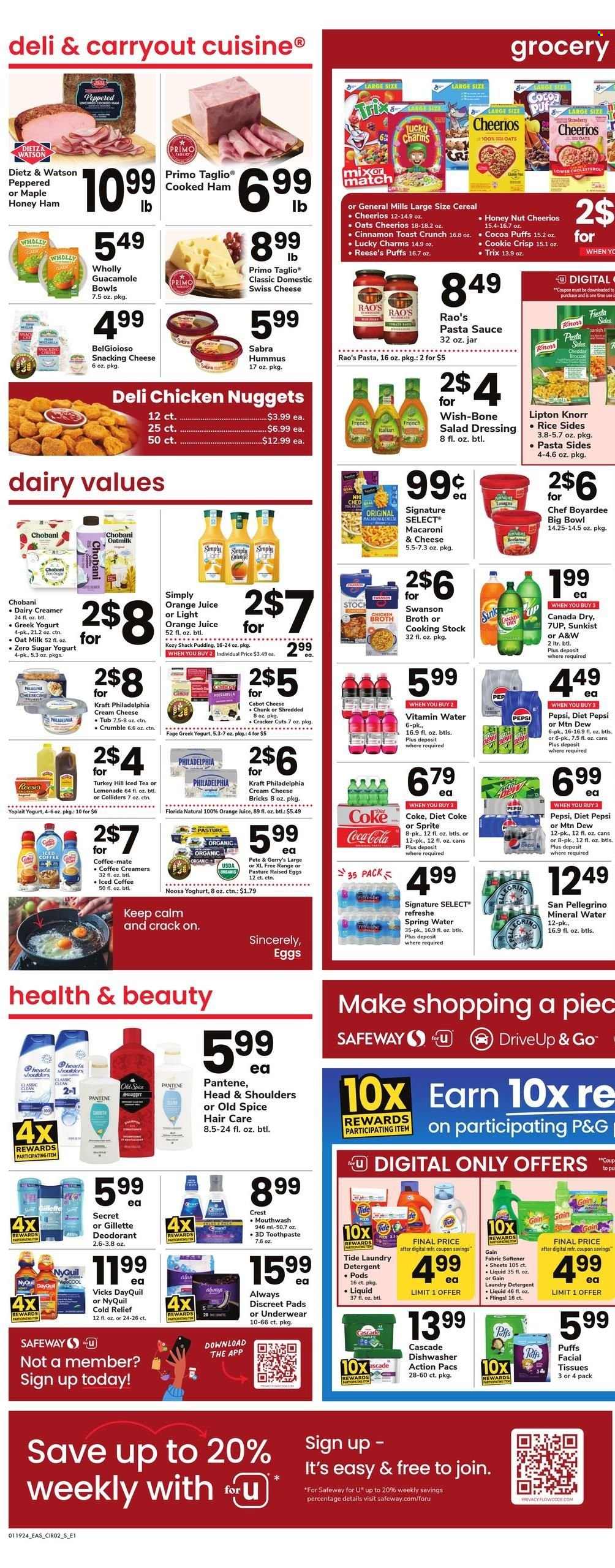 Safeway ad - 01/19/2024 - 01/25/2024. Page 2