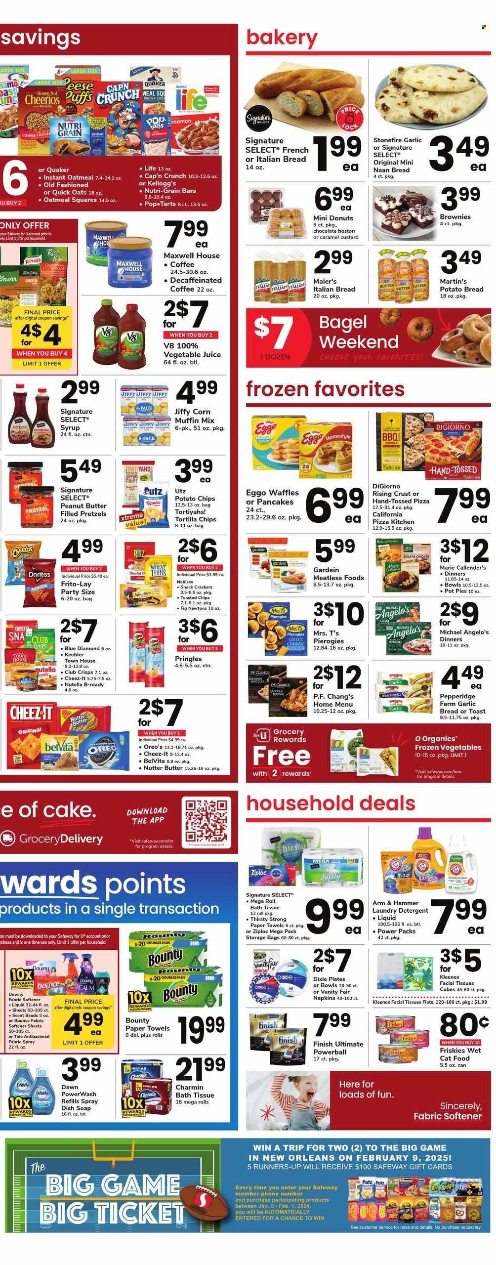 Safeway ad - 01/19/2024 - 01/25/2024. Page 3