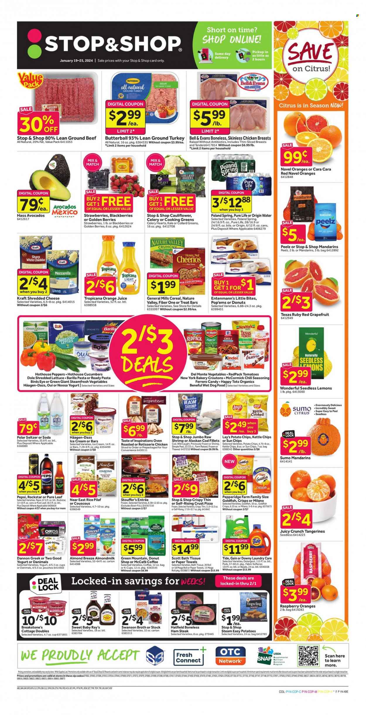 Stop & Shop ad - 01/19/2024 - 01/25/2024. Page 1
