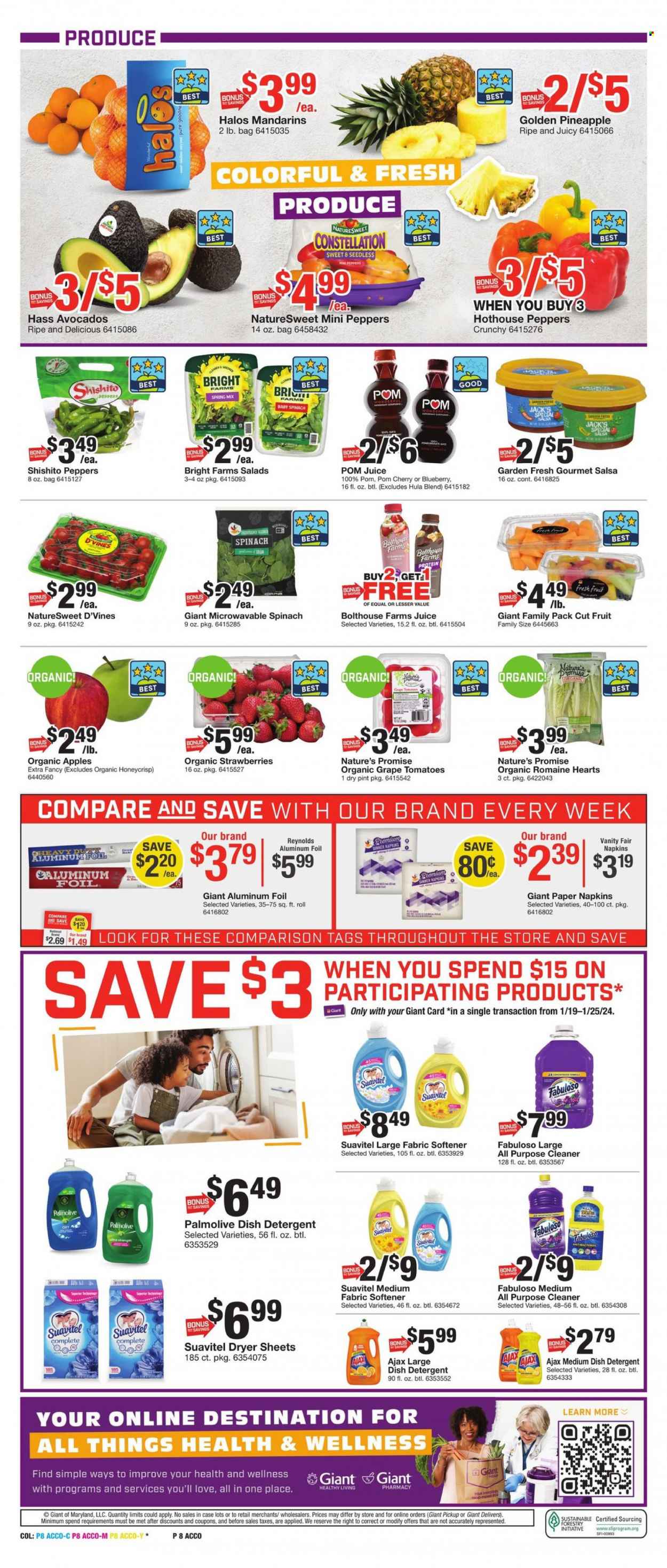 Giant Food ad - 01/19/2024 - 01/25/2024. Page 8