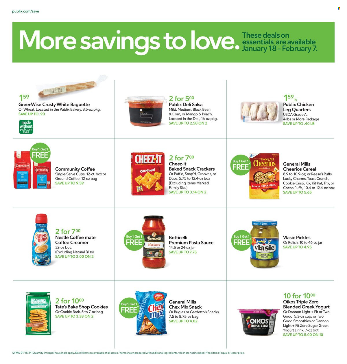 Publix ad - 01/18/2024 - 01/24/2024. Page 2