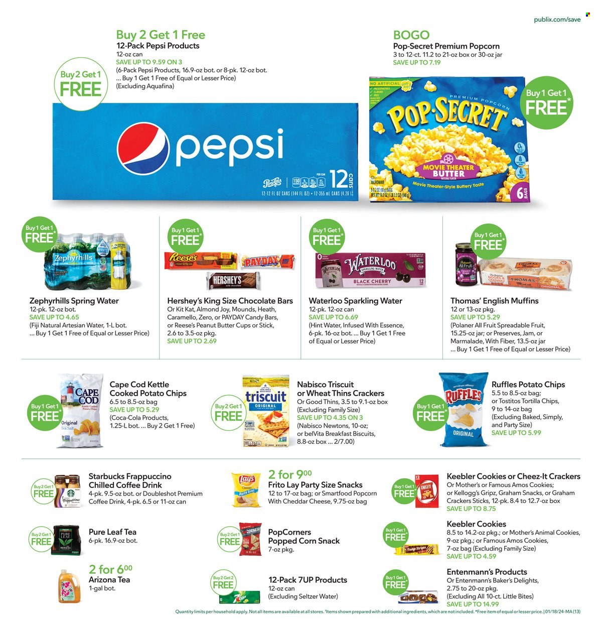 Publix ad - 01/18/2024 - 01/24/2024. Page 13
