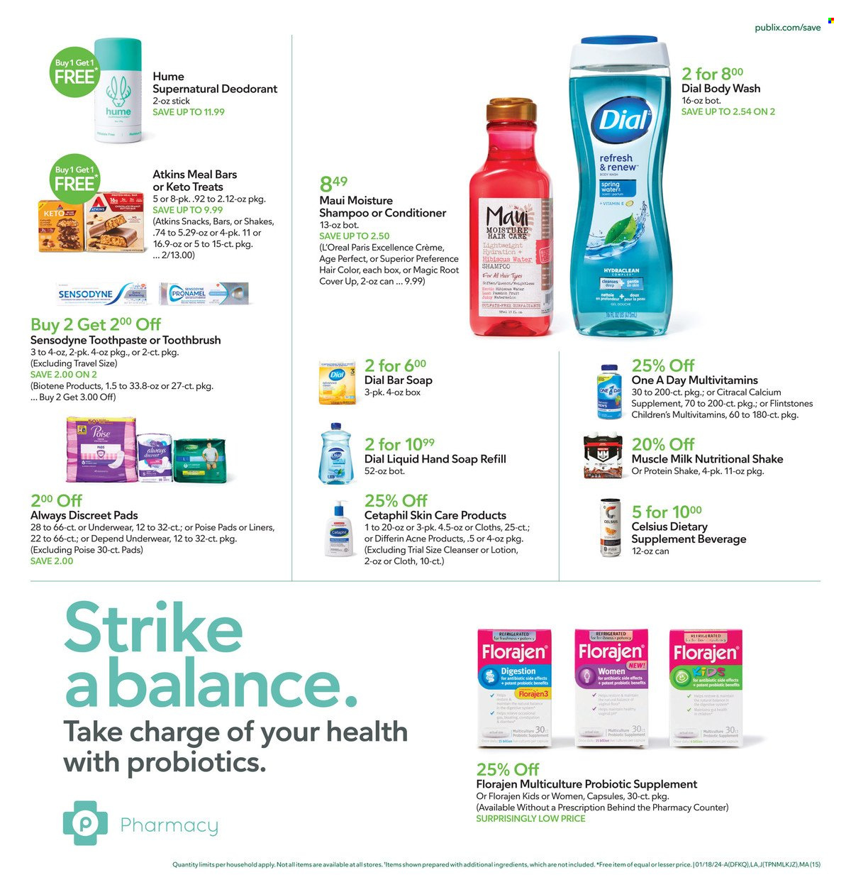Publix ad - 01/18/2024 - 01/24/2024. Page 15