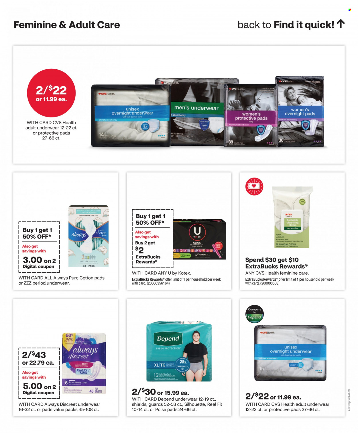CVS Pharmacy ad - 01/21/2024 - 01/27/2024. Page 7