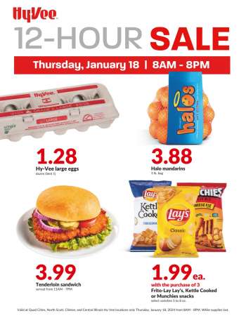 Hy-Vee Flyer - 01/18/2024 - 01/18/2024.